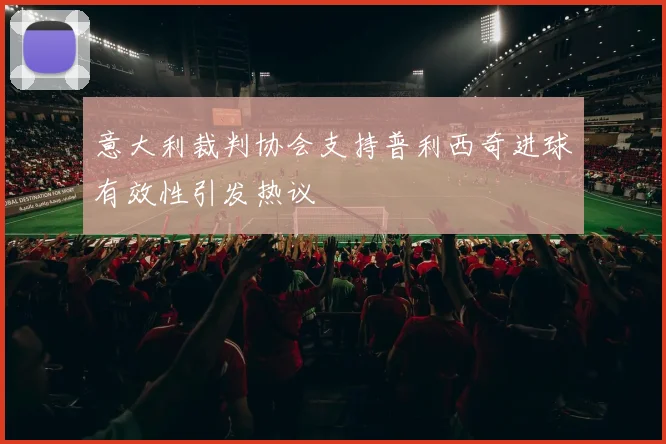 意大利裁判协会支持普利西奇进球有效性引发热议