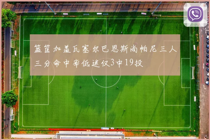 篮筐加盖瓦塞尔巴恩斯尚帕尼三人三分命中率低迷仅3中19投